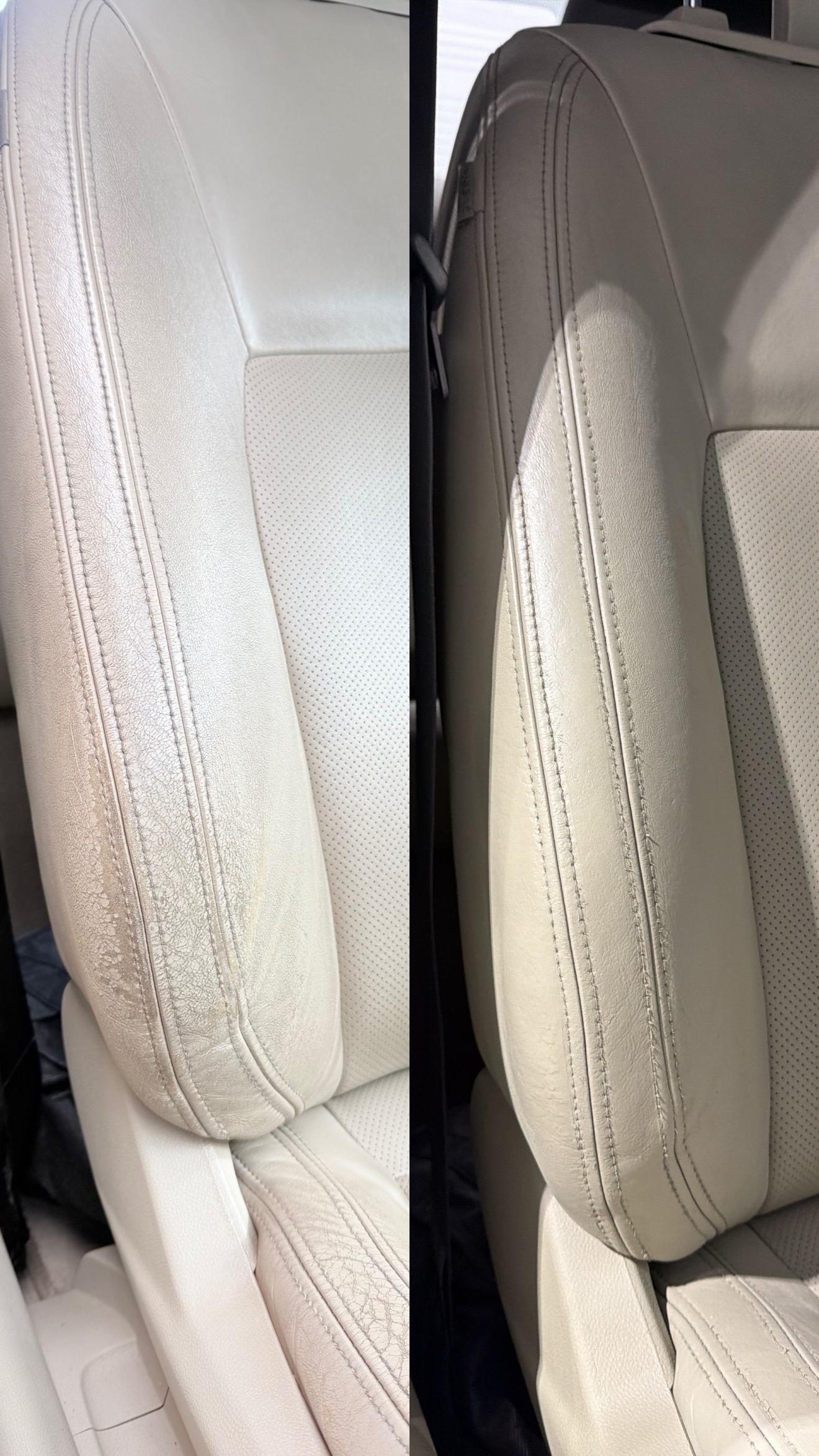After — rebuilt & colour-matched