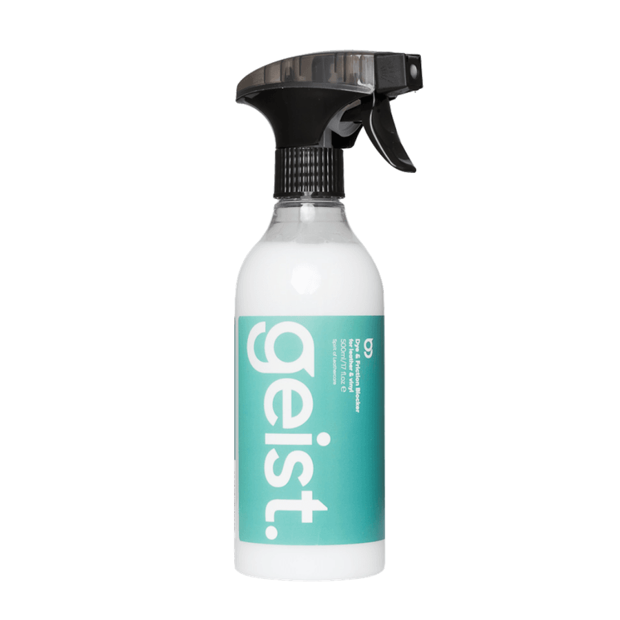 Geist Dye & Friction Blocker bottle